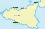 kaartje Sicilie